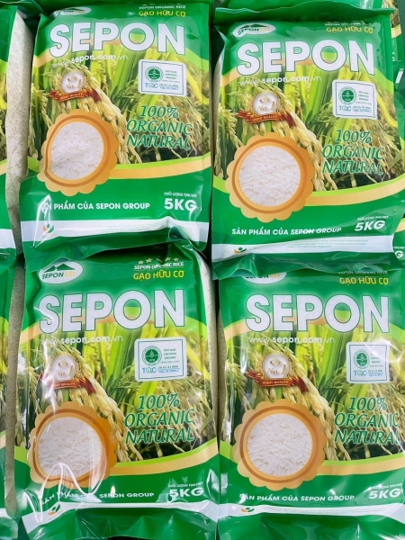 Gạo hữu cơ SEPON - Gạo SEPON - Công Ty TNHH TPP One